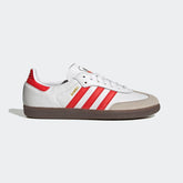 AD Samba Premium Batch - White/Red